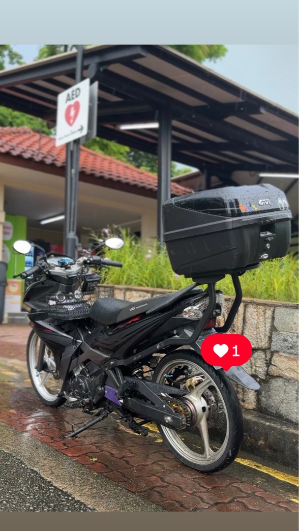 Heavy Duty Rack X1R/Spark/LC135, Motorcycles, Motorcycle Accessories on ...