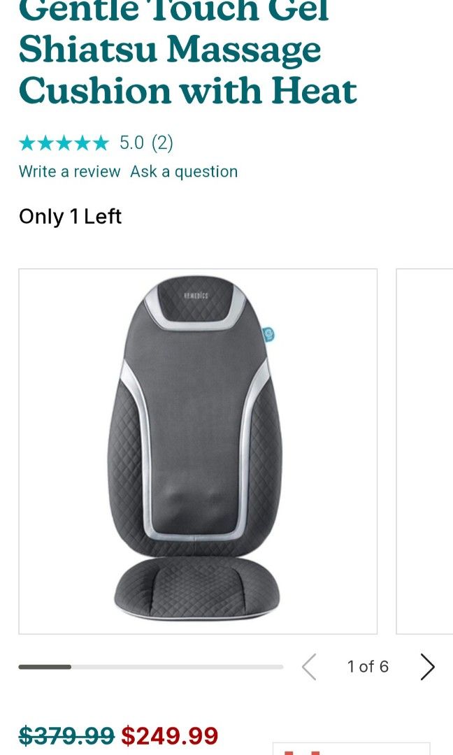 Homedics Chair Massager (Category: Massage Devices) located in Las Pinas. Submitted by jaziyah4 (Listing ID 1354554947, Image 1). Description: Homedics Back massager Fully functional 220V adapter included. Best for home or office..