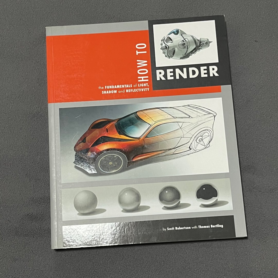 How to Render art book by Scott Robertson, Hobbies & Toys, Books ...
