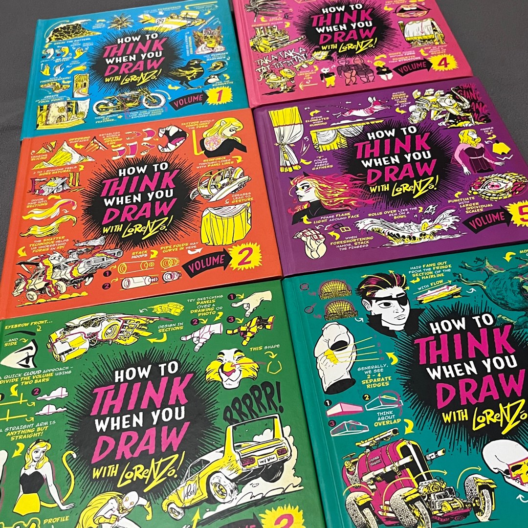 How to Think When You Draw Books 16, Hobbies &