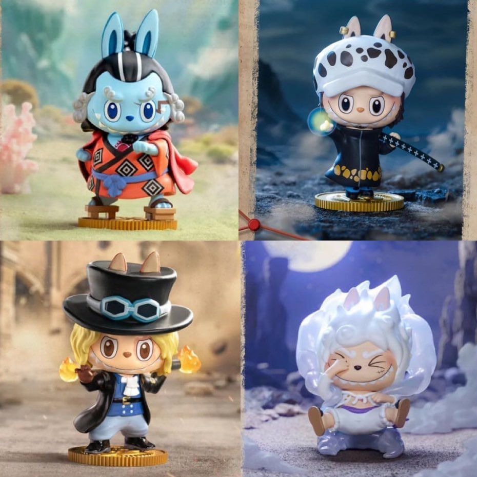 Pre-order] The Monsters x One Piece Labubu Popmart, Hobbies & Toys