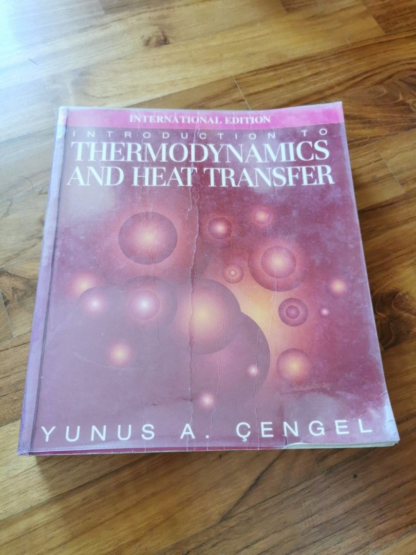 Introduction to Thermodynamics and Heat Transfer #blessing, Hobbies ...