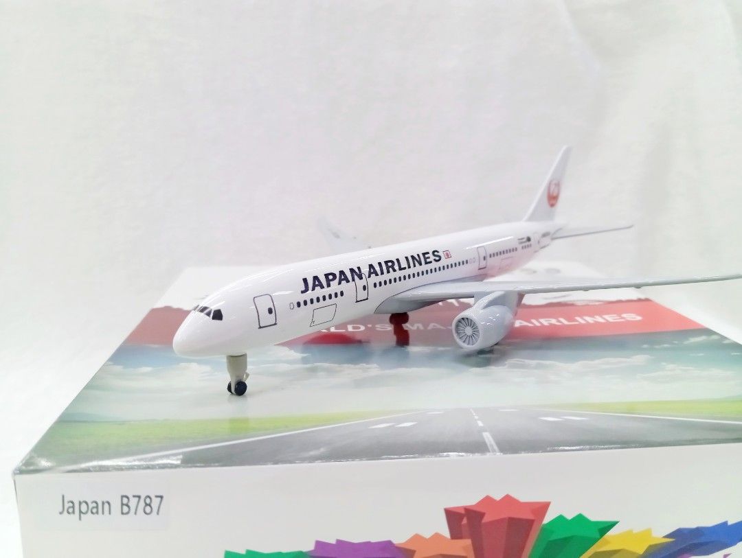 Japan Airplane Diecast Aircraft Model (Category: Vehicle & Diecast Models) located in Manila. Submitted by delossanto54740 (Listing ID 1354670403, Image 1). Description: Japan Airplane Diecast Aircraft Model Boeing 787 size approximately 19 cm More airlines available Call or text for faster transaction #09563501803.