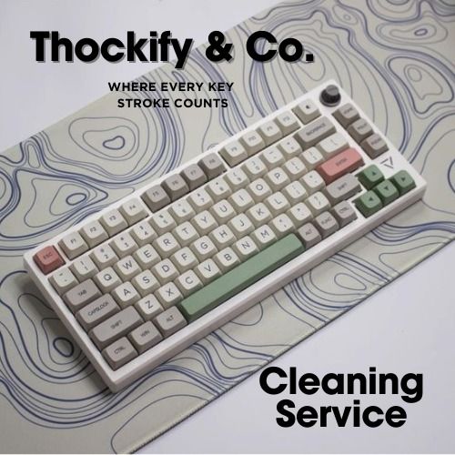 Mechanical Keyboard Cleaning Service 