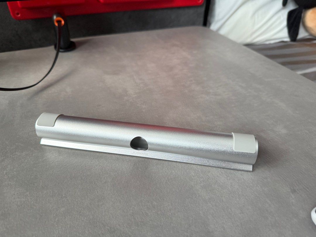 Laptop riser (Category: Laptops & Notebooks) located in Singapore. Submitted by naturaaaa (Listing ID 1354652444, Image 2). Description: Brand new in box laptop riser.