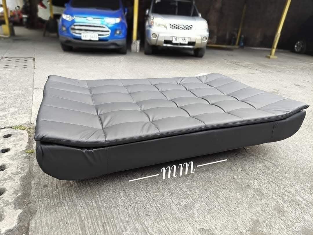 LEATHER SOFA BED (Category: Sofas) located in Manila. Submitted by onlineshoppersph (Listing ID 1354568865, Image 3). Description: Size: 51*71 inches DISCOUNT FOR BULK/WHOLESALE ORDERS‼️ ✅100% Brand New ✅Good Quality Cash On Deliver - Metro Manila - Delivery Fee/Handling Fee shouldered by BUYERS - DF/HF depends on BUYERS Location Thank You.