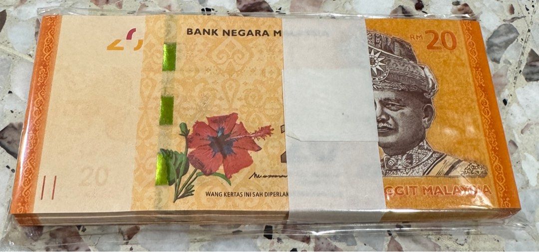 Malaysia ringgit (Category: Currency) located in Singapore. Submitted by jsprint (Listing ID 1354640539, Image 1). Description: 100pcs running numbers .
