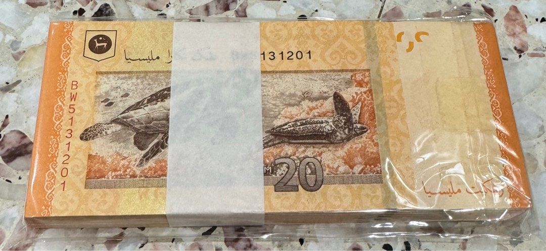 Malaysia ringgit (Category: Currency) located in Singapore. Submitted by jsprint (Listing ID 1354640539, Image 2). Description: 100pcs running numbers .