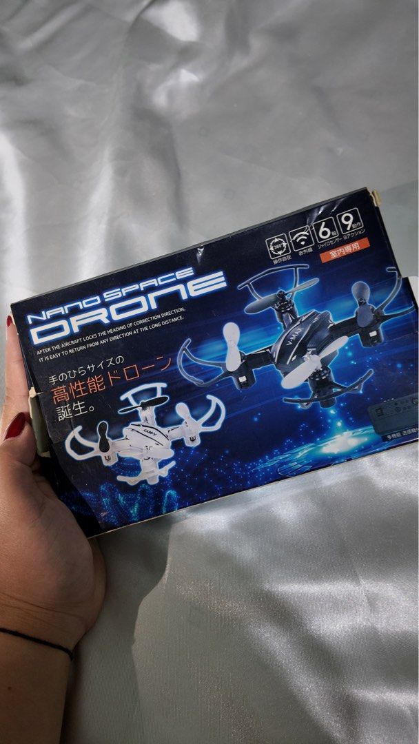 Nano Space Drone (Category: Drones) located in Quezon City. Submitted by jaijai_ (Listing ID 1354709503, Image 3). Description: From Japan — never used.