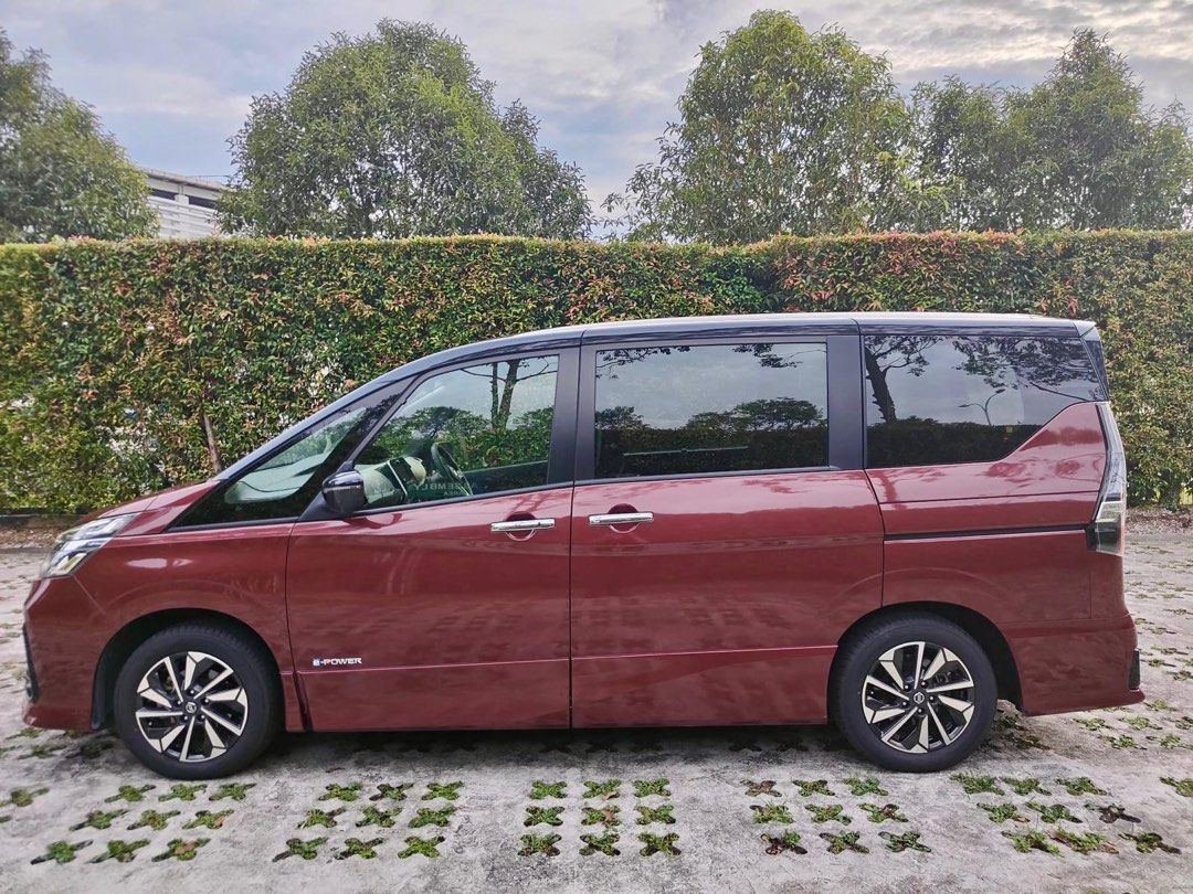 Nissan Serena e-Power Hybrid 1.2A MPV (Category: Car Rental) located in Singapore. Submitted by FirstWerkz7677 (Listing ID 1342985540, Image 3). Description: Looking for a spacious, fuel-efficient ride? This *Nissan Serena e-Power Hybrid 1.2A MPV* is now available for rent and is PHV Ready! This MPV offers roomy interiors and comes with convenient power sliding doors on both sides for easy access. • Eligible for *Grab Premium service*. *Intereste