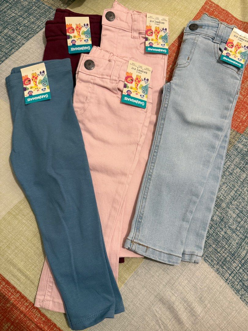 Pants (Skinny Fit) for babies (Category: Babies & Kids Fashion) located in Pasig City. Submitted by nini2324 (Listing ID 1354587430, Image 1). Description: Bought in the US 12 M - 18 M Take all for Php1,300.