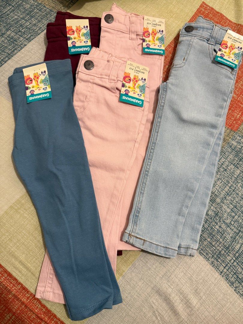 Pants (Skinny Fit) for babies (Category: Babies & Kids Fashion) located in Pasig City. Submitted by nini2324 (Listing ID 1354587430, Image 2). Description: Bought in the US 12 M - 18 M Take all for Php1,300.