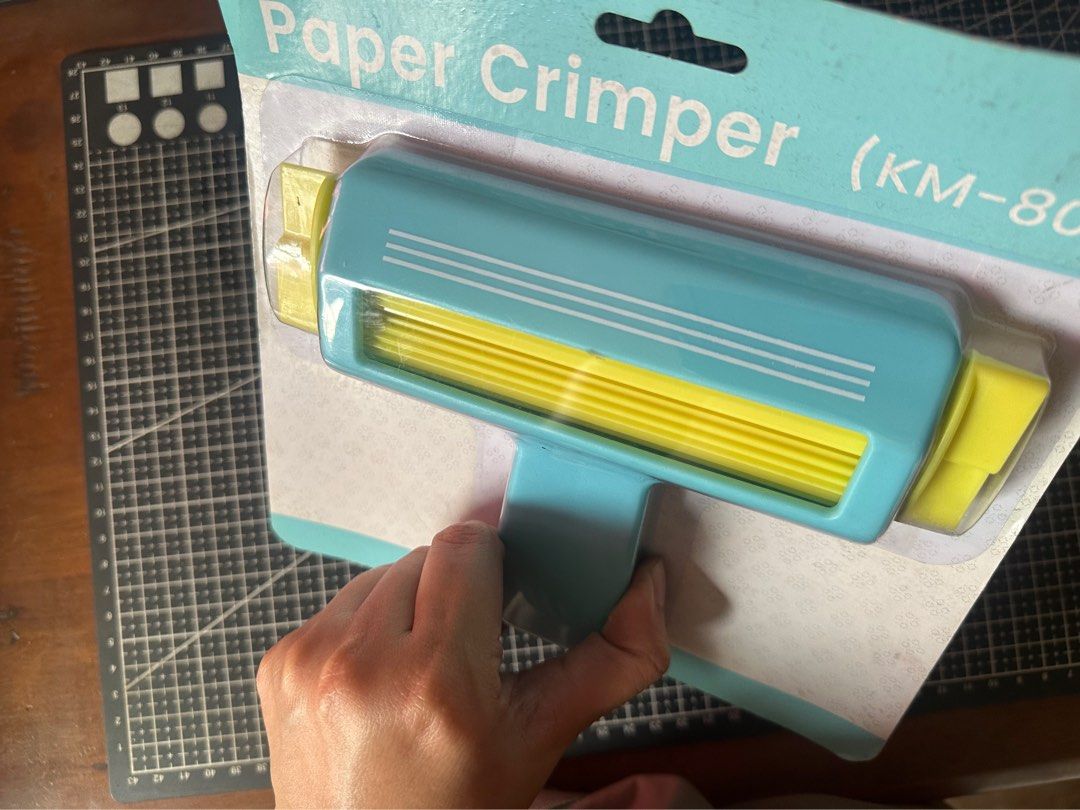 Paper Crimper (Category: Craft Supplies & Tools) located in Quezon City. Submitted by jatorrado (Listing ID 1354538102, Image 2). Description: Originally bought for 177 pesos Payment fist policy via bank transfer/gcash/maya.