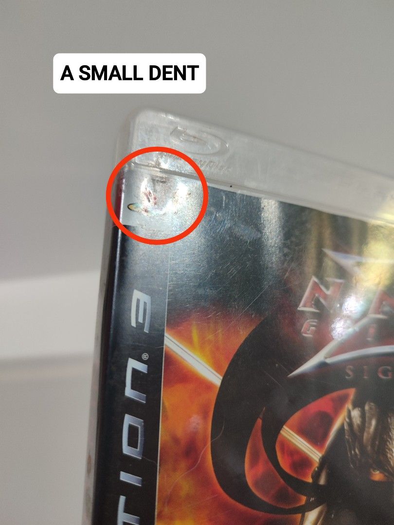 PS3 - Ninja Gaiden Sigma (PRE-OWNED) "R1" (Category: PlayStation) located in Mendez-Nunez. Submitted by sf2_gameshop (Listing ID 1354547820, Image 2). Description: CONDITION: Pre-owned item. It has a small dent on the front case (see photo). Tested working. Comes with a game manual (in color). GENRE: Action-adventure, hack and slash MODE: Single-player REGION: 1 - US VOICE: English IN-GAME Text: English MANUAL: English Feel free to chat for any i