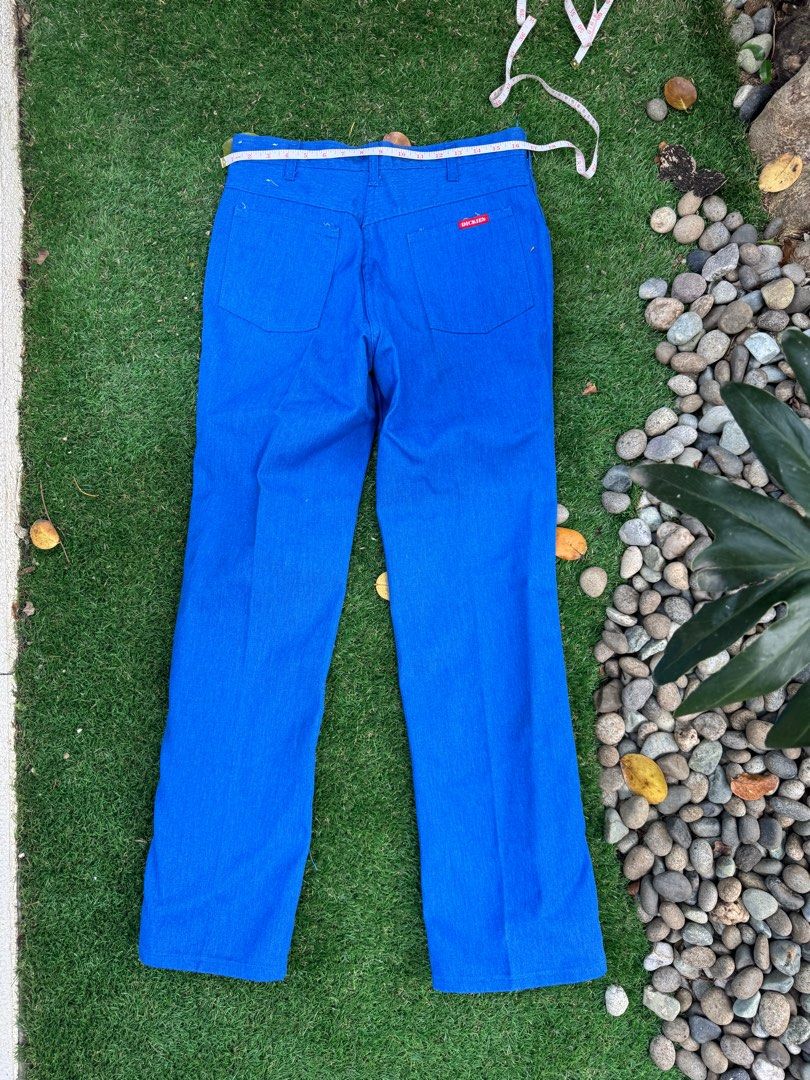 Vintage Dickies Bootcut Trousers (Category: Trousers) located in Quezon City. Submitted by honalo (Listing ID 1354588505, Image 2). Description: Fits 31-32 M Poly cotton blend Vintage bootcut Dickies.