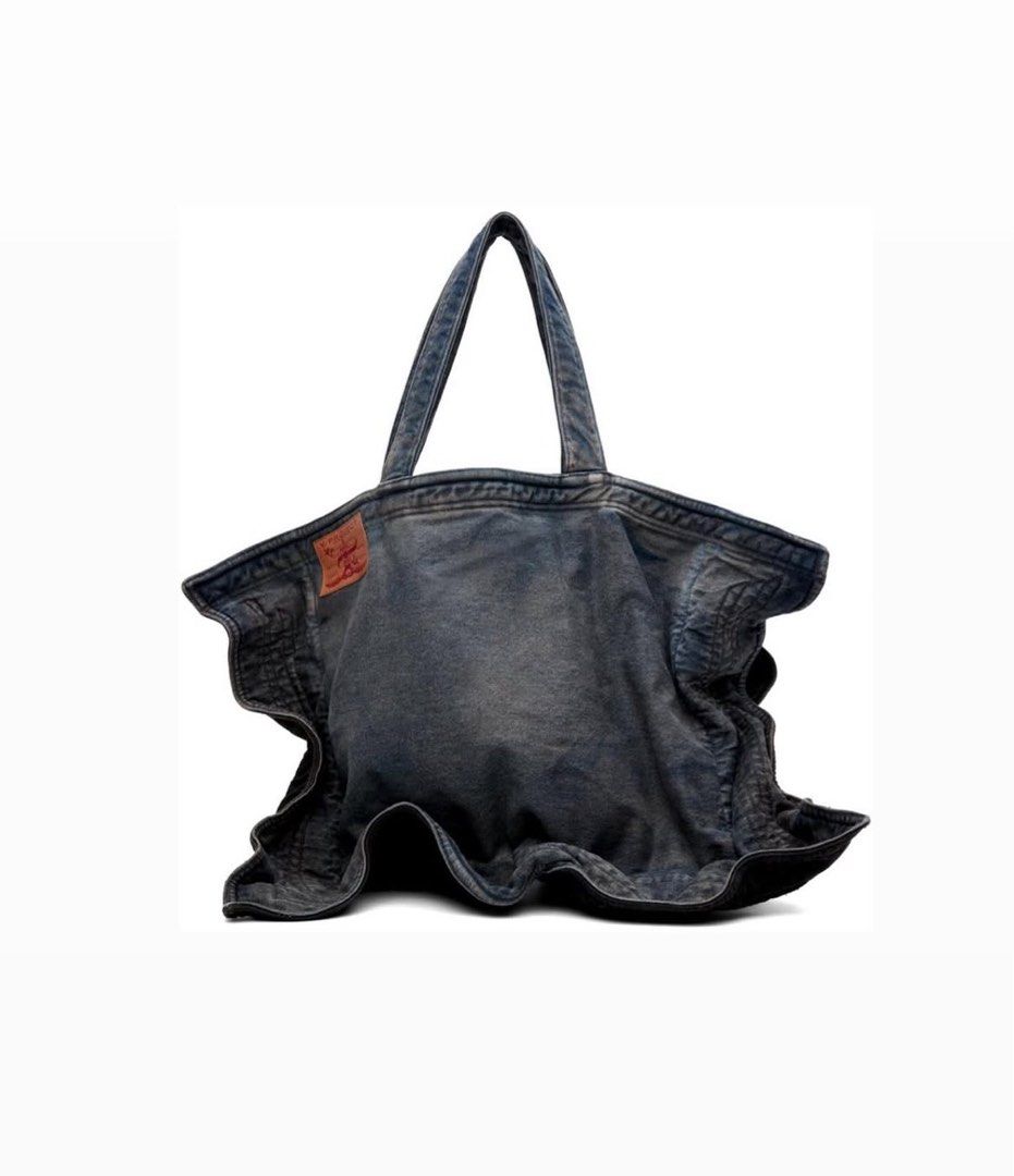 Y/Project Maxi Wire Cabas Bag 單寧牛仔鋼絲托特包, 她的時尚, 包包