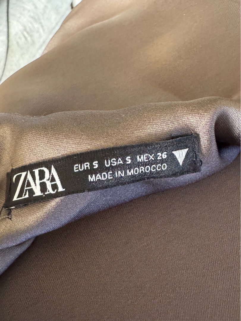 Zara silk long dress (Category: Evening dresses & gowns) located in San Juan City. Submitted by mdy11 (Listing ID 1354562665, Image 2). Description: .