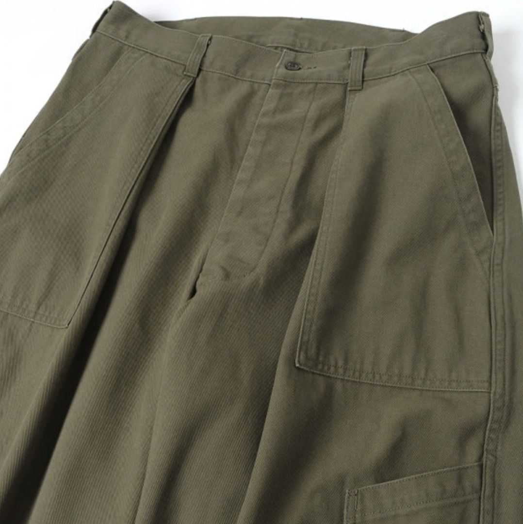 25SS A.PRESSE USAF HEMMED BOTTOMS OLIVE size:3, 他的時尚 25SS A.PRESSE USAF HEMMED BOTTOMS OLIVE size:3, 他的時尚