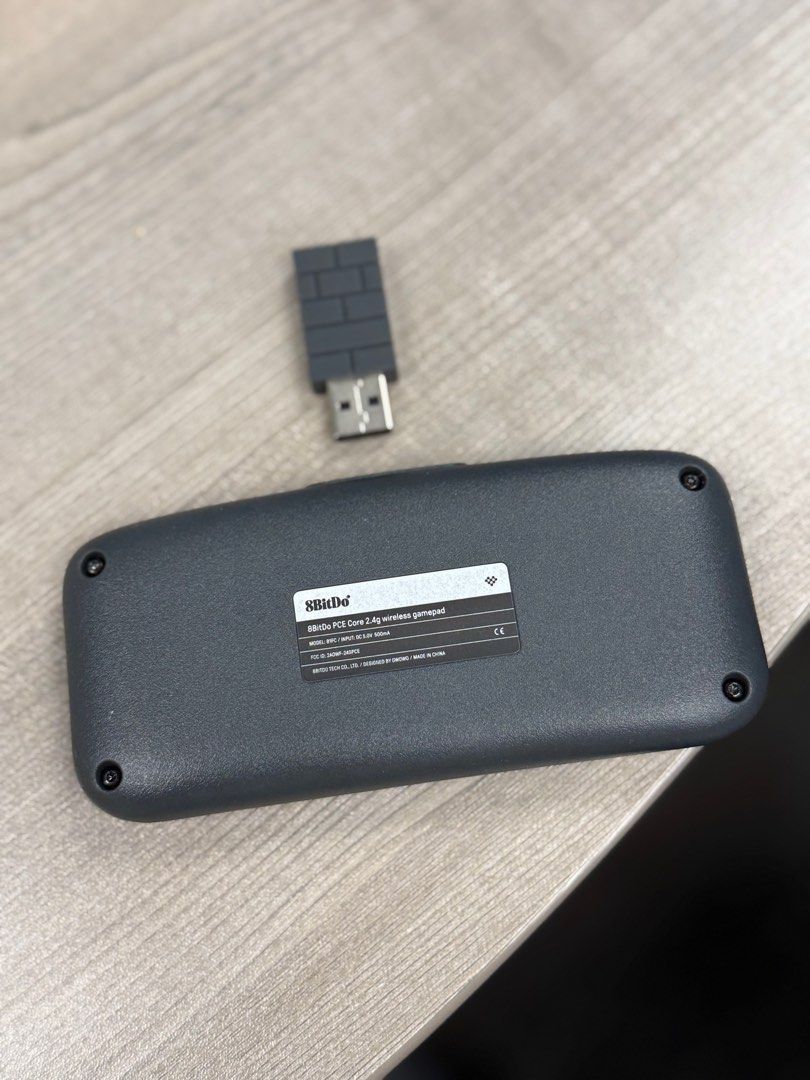 8bitdo PC Engine PCE Core 2.4g wireless gamepad, 電子遊戲, 遊戲機配件, 手掣 ...