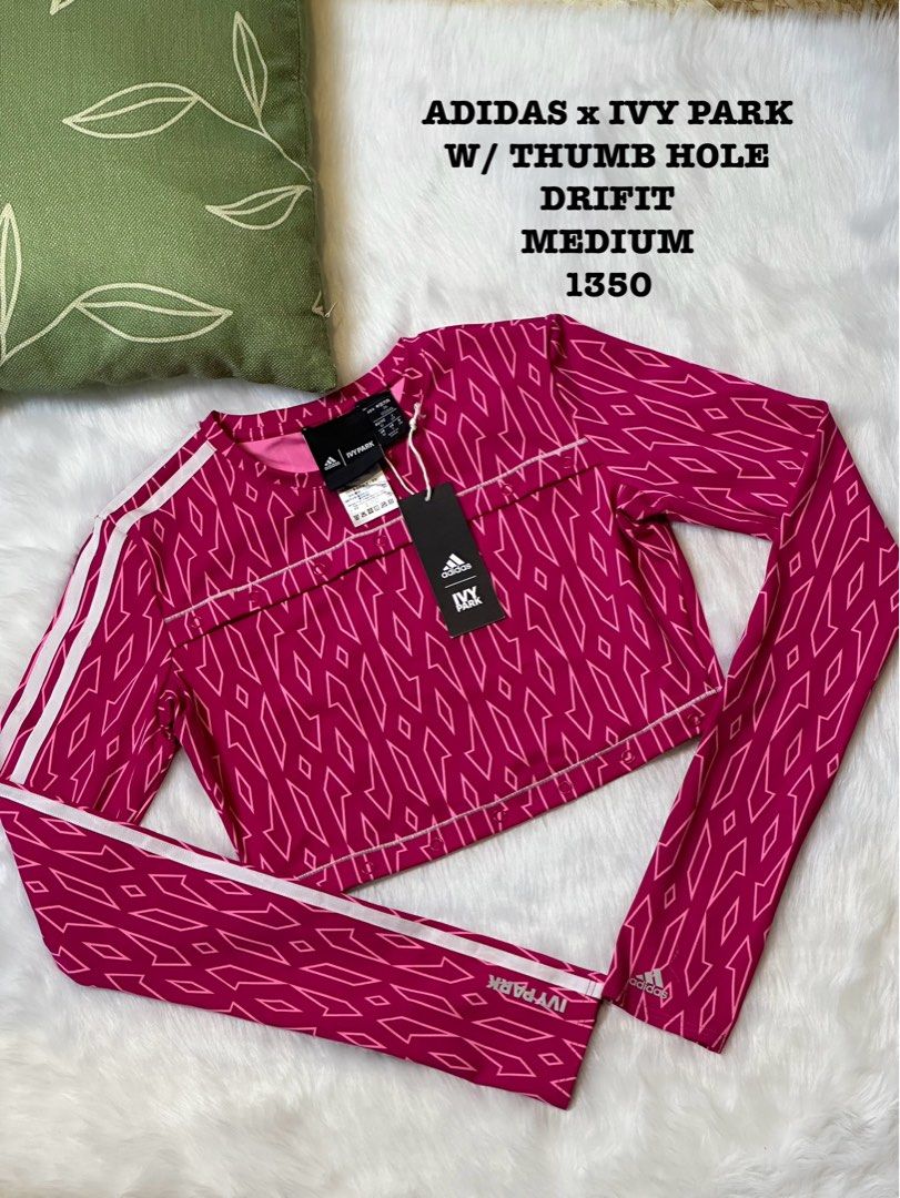ADIDAS x IVY PARK DRIFIT CROP (Category: Activewear) located in Naga. Submitted by ubi04 (Listing ID 1354837238, Image 1). Description: MEDIUM DRIFIT LONGSLEEVES CROP .