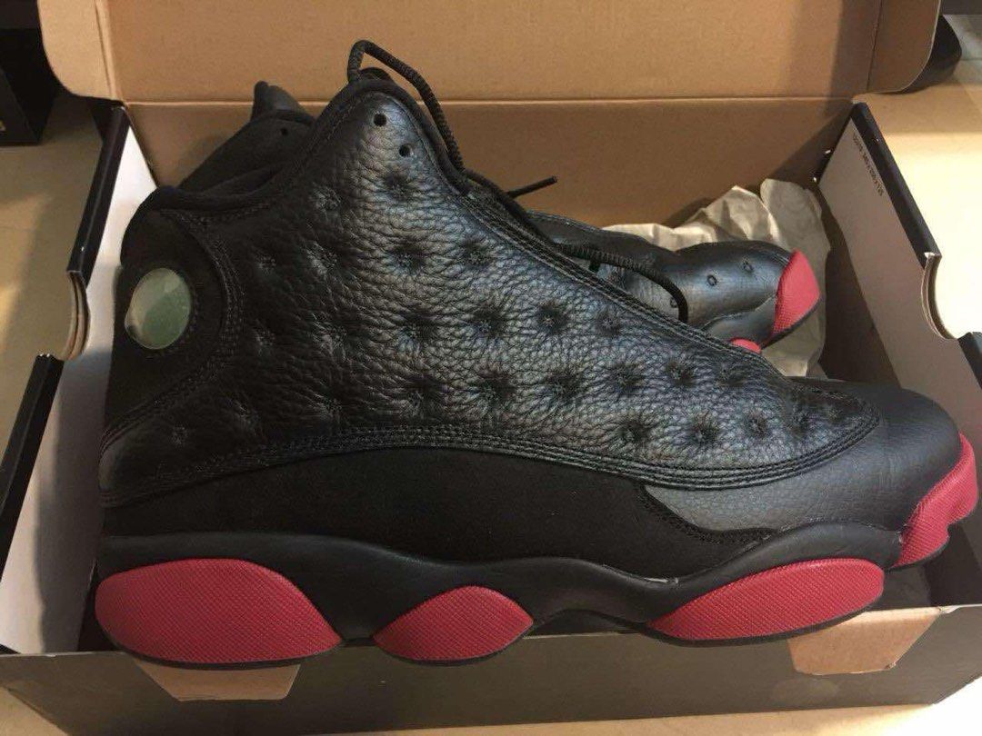 Air Jordan 13 Retro Dirty Bred (Category: Sneakers) located in Las Pinas. Submitted by bazach (Listing ID 1354864132, Image 1). Description: Air Jordan 13 Retro Dirty Bred SIZE 10.5 US M *Name on photo is my husband Comes with Box Rarely used RFS: Decluttering.