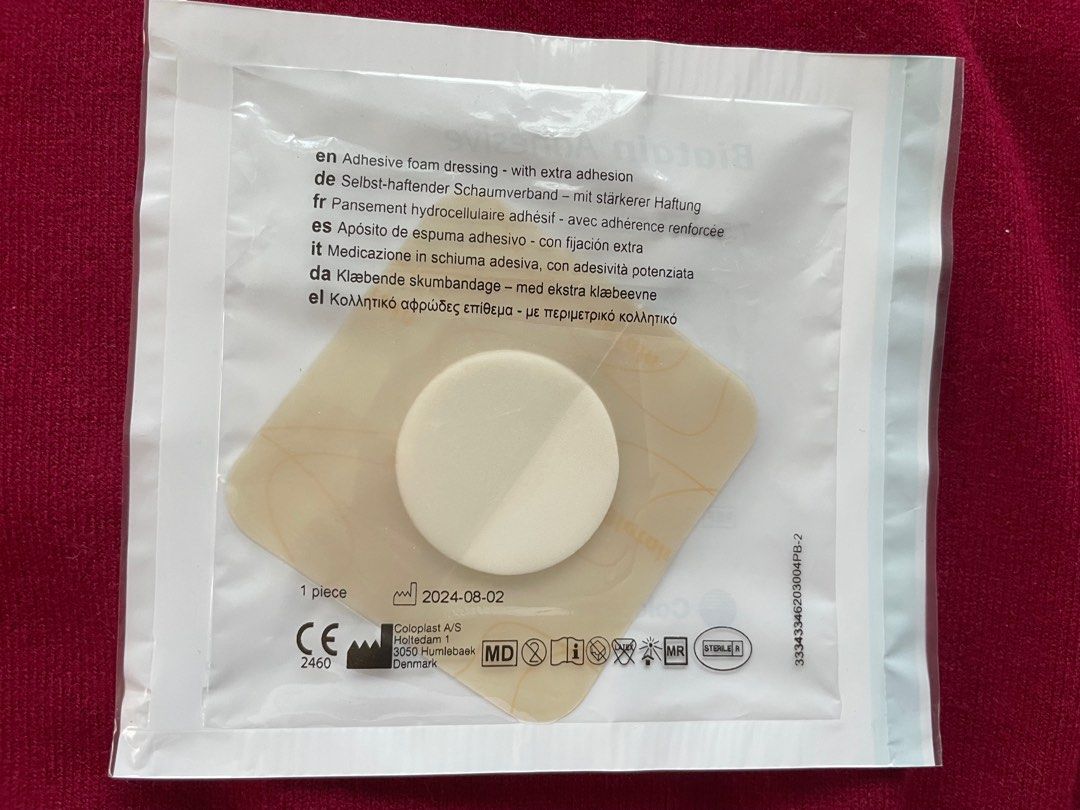 Biatain Adhesive 3x3in (Category: Medical Supplies & Tools) located in Quezon City. Submitted by phammy (Listing ID 1354818661, Image 3). Description: 11pcs available *Self-adherent foam dressing. Made with a highly absorbent, three-dimensional polymer pad. *Biatain Sacral is a self-adherent foam dressing. Made with a highly absorbent, three-dimensional polymer pad. *Made to shield and protect chronic, acute and exuding wounds in sacral area. *Co