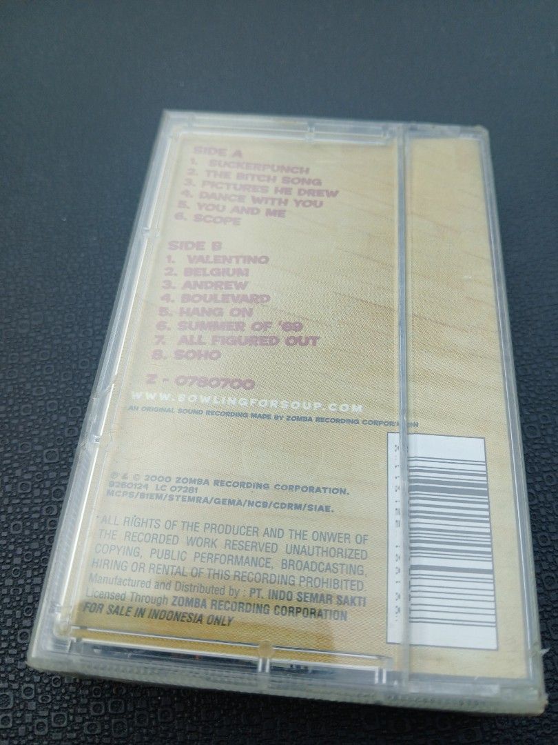 Bowling for Soup (Category: CDs & DVDs) located in Pili. Submitted by marktoraldo (Listing ID 1354726518, Image 2). Description: brand new Sealed Indonesian Press. add shipping fee Gcash payment..