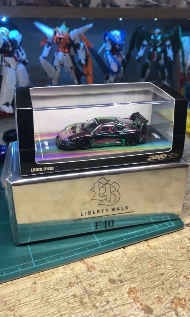 (CHASE LOT) Mazda Rx7 silhouette HEC & F40 LBWK HEC 24, Hobbies & Toys ...