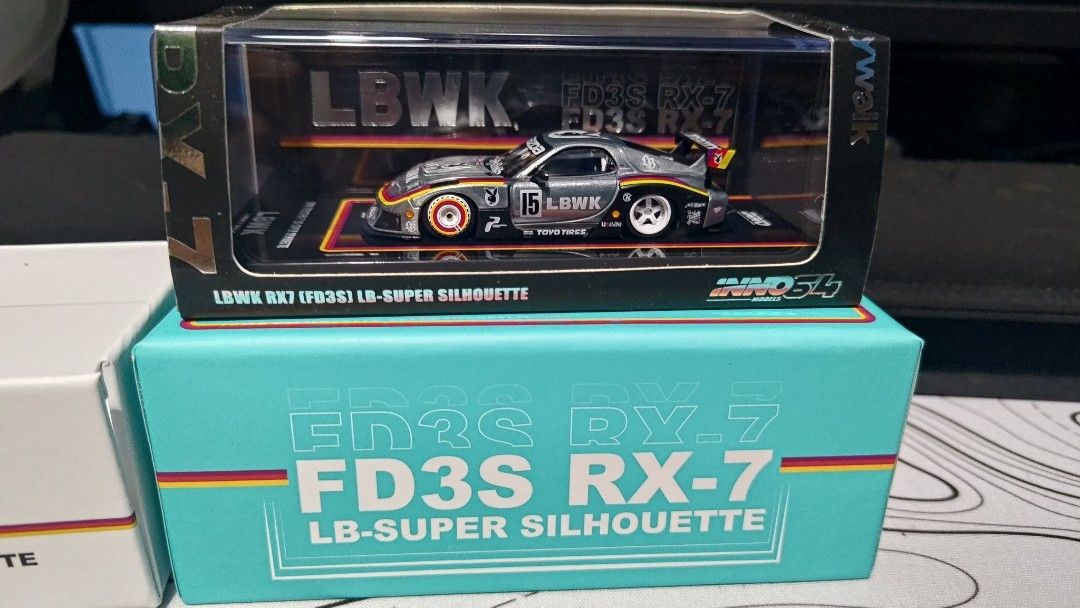 (CHASE LOT) Mazda Rx7 silhouette HEC & F40 LBWK HEC 24, Hobbies & Toys ...