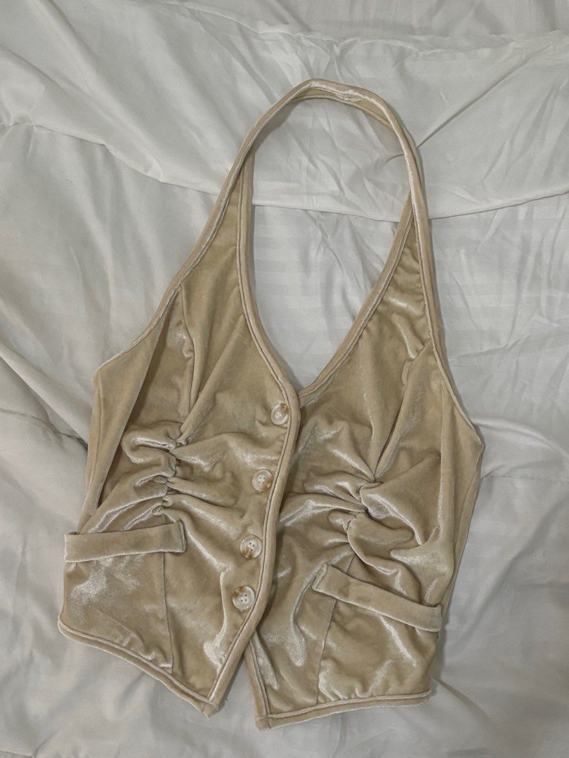 Cider Velvet Top (Category: Sleeveless) located in Quezon City. Submitted by fpla01 (Listing ID 1354751563, Image 1). Description: Used only 3x Rfs: Decluttering.