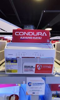 CONDURA WINDOW TYPE AIRCON INVERTER BRAND NEW AND SEALED