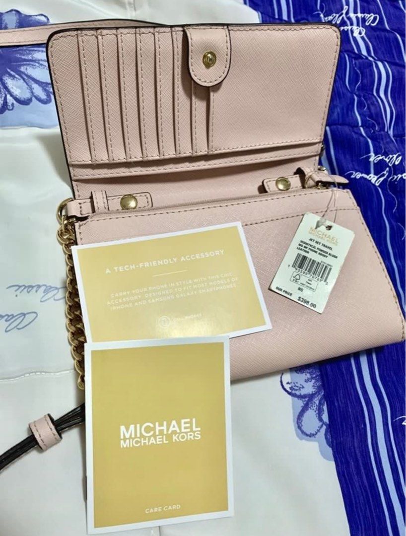 Crossbody or shoulder bag **MK** (Category: Luxury Bags & Wallets) located in Las Pinas. Submitted by srnsangga (Listing ID 1354778465, Image 2). Description: 100% AUTHENTIC still has tags bought in Canada with minor flaw, pen mark as seen on the 3rd pic ₱3,000, slightly negotiable.