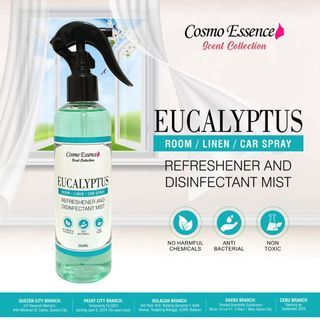 Eucalyptus Refreshener and Disinfectant Mist 250ml