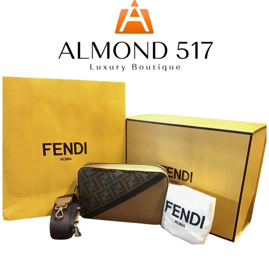 FENDI camera bag (Category: Luxury Bags & Wallets) located in Taguig. Submitted by gem_almond517 (Listing ID 1354900786, Image 1). Description: 📣AVAILABLE IN SHOP📣 Diagonal Camera Bag ✨ INCLUSION: Box, Dustbag, Paperbag Php 46,000xx 📩DM us for more detailed photos ✅ CREDIT CARD ACCEPTED ✅ OFFERS LAYAWAY ✅ ACCEPTS CONSIGNMENT 📍 This item is also available for viewing at 2nd Floor , Shops at Serendra Serendra High Street BGC Taguig City 🛍️OPEN