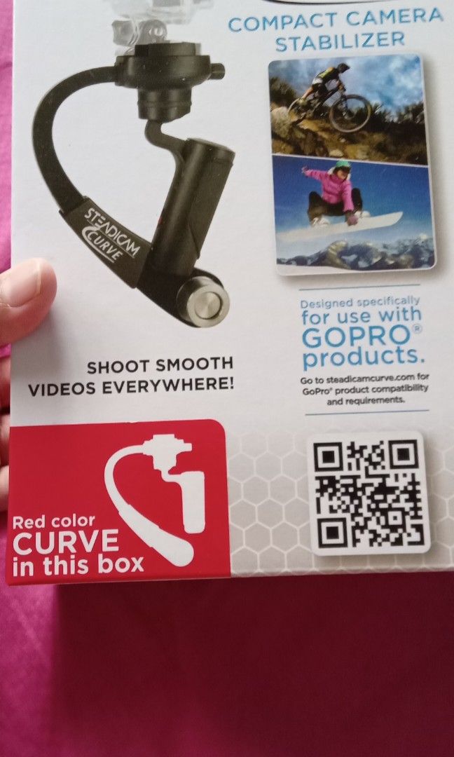 Gopro stand (Category: Other Photography Accessories) located in Manila. Submitted by thet77 (Listing ID 1354763713, Image 1). Description: steadicam curve for go pro sealed.
