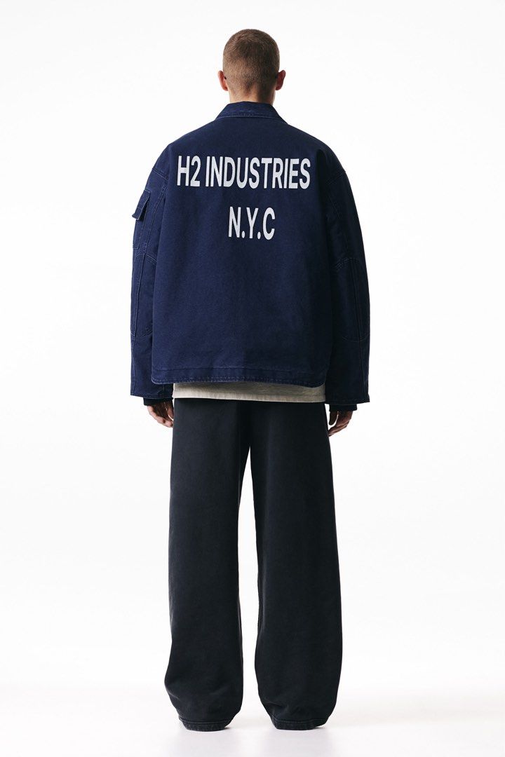 H&M × Heron Preston Heron Preston x H&M H2 Canvas Jacket