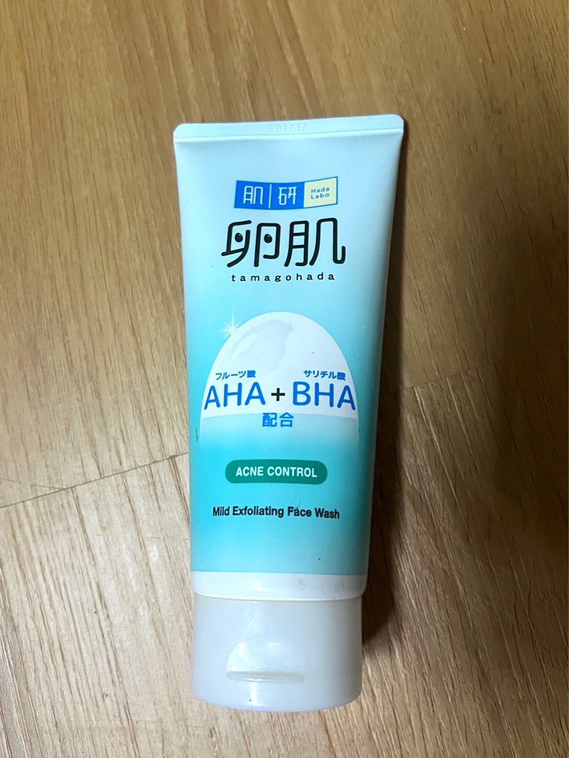 HADA LABO AHA BHA CLEANSER, Beauty & Personal Care, Face, Face Care on ...