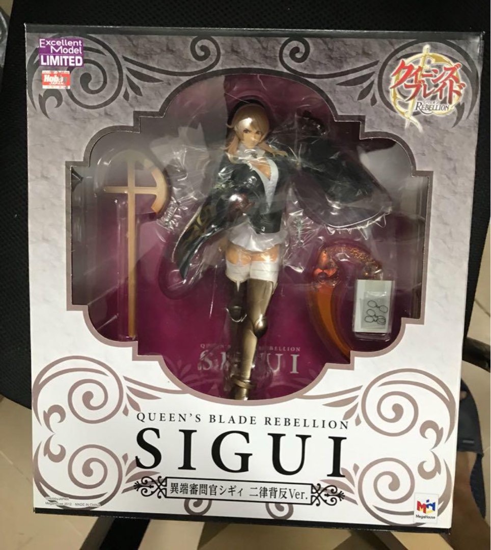 全新HobbyJAPAN限定 女王之刃 Queen's Blade 異端審問官 Sigui 二律背反Ver, 興趣及遊戲, 玩具 & 遊戲類 ...