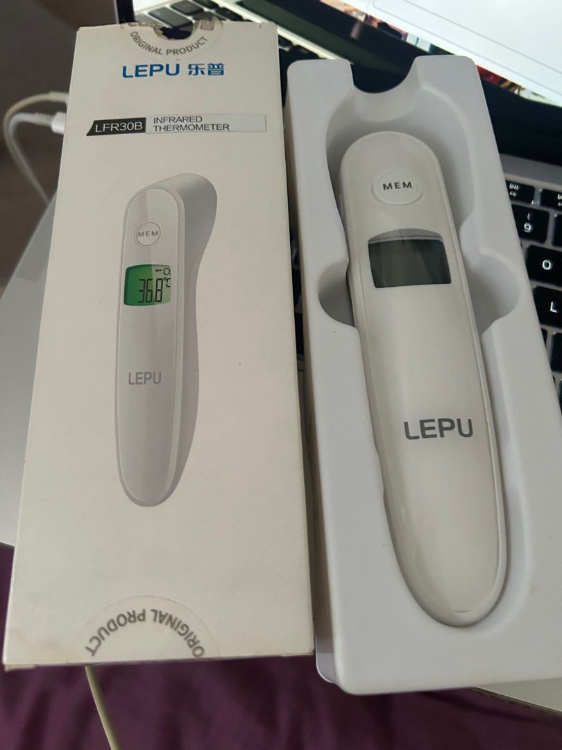 Infrared Thermometer (Category: Thermometers) located in Marikina City. Submitted by mysticwater.4605ca (Listing ID 1354794774, Image 2). Description: ℹ️ Used less than 5 times only 🛵 Same day delivery via Lalamove/Grab (shouldered by the buyer) 💶 Payment via Gcash .
