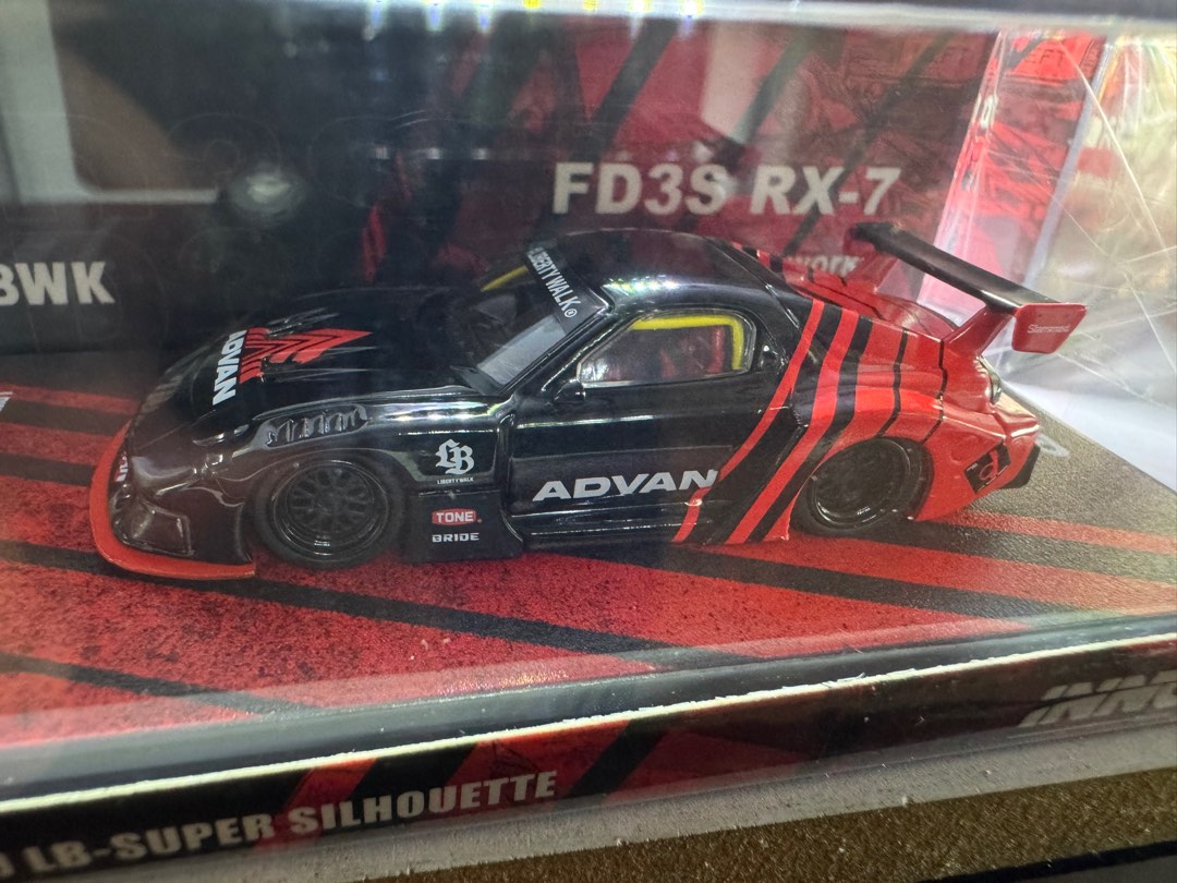 Inno64 LBWK Mazda RX7 FD3S LB-Super Silhouette Advan Livery, Hobbies ...