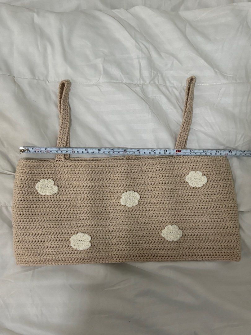 Knitted Beige Cropt Top (Category: Blouses) located in Quezon City. Submitted by fpla01 (Listing ID 1354749310, Image 2). Description: Used only 3x Cute and had it custom made from an instagram seller.