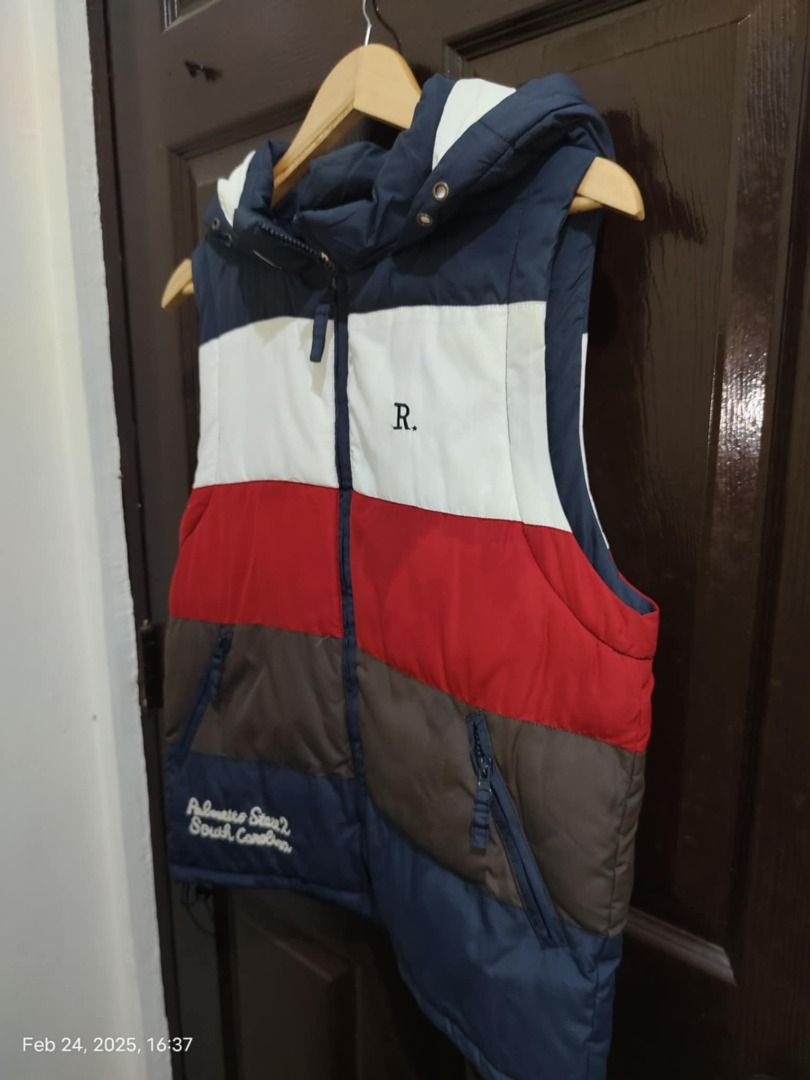 Lacoste Inspired Riding semi-puff Vest by Rabbit, Men's Fashion, Coats ...