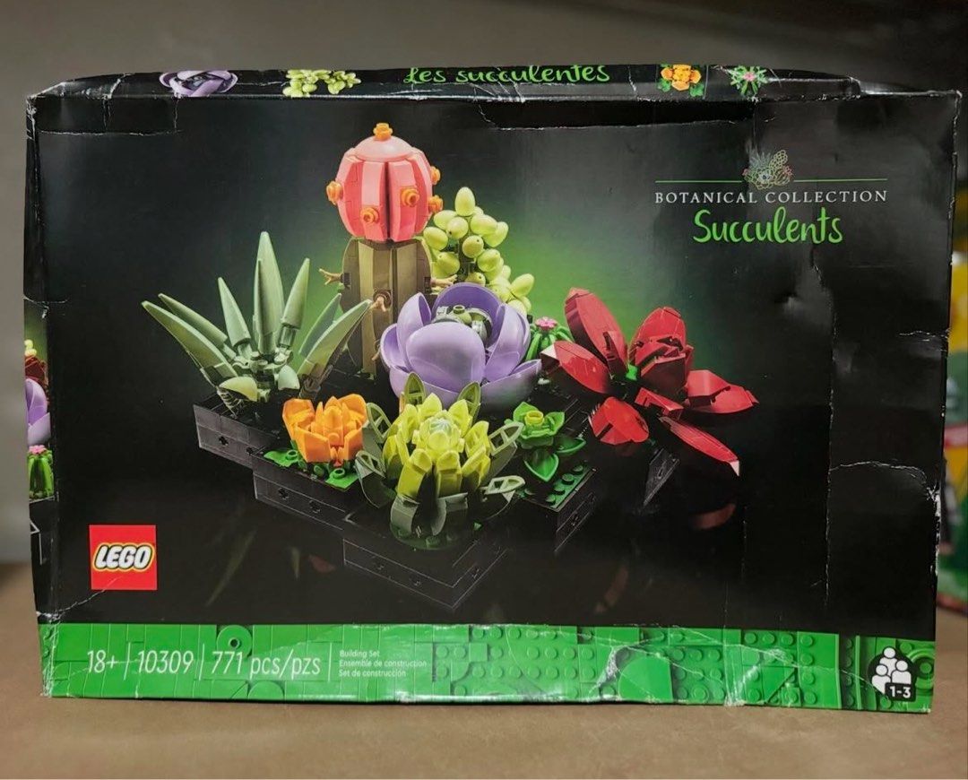 LEGO Botanical Take all (Category: Lego & Building Sets) located in Mabalacat. Submitted by ma.savedbygrace (Listing ID 1354855659, Image 1). Description: ✅LEGO Botanical Succulents ✅ LEGO 40460 Roses Set ✅LEGO 40461 Tulips Set Brand new but the boxes are a little yupi due to storage. ❗️TAKE ALL ❗️.