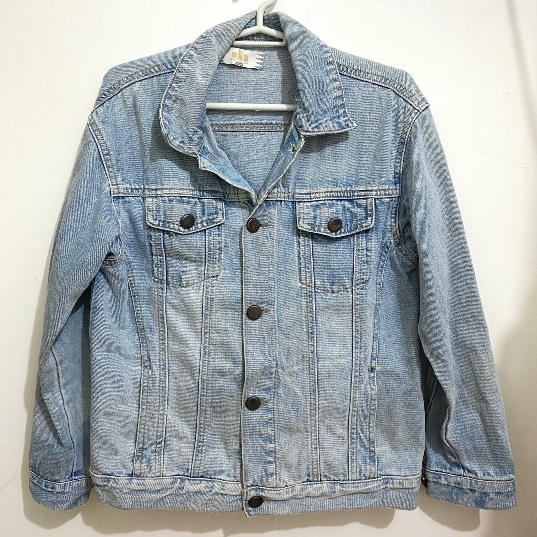 Light Blue Loose Denim Jacket
