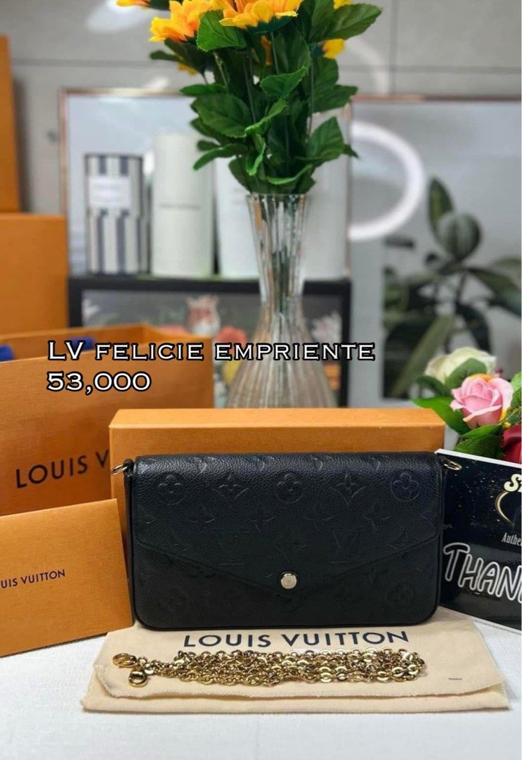 LV felicie empriente (Category: Luxury Bags & Wallets) located in Quezon City. Submitted by authenticpreloveeedph (Listing ID 1354898893, Image 1). Description: .