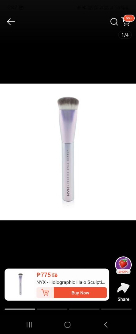 nyx holographic sculpting brush (Category: Makeup) located in Iloilo. Submitted by frdhbrd (Listing ID 1354902569, Image 1). Description: .