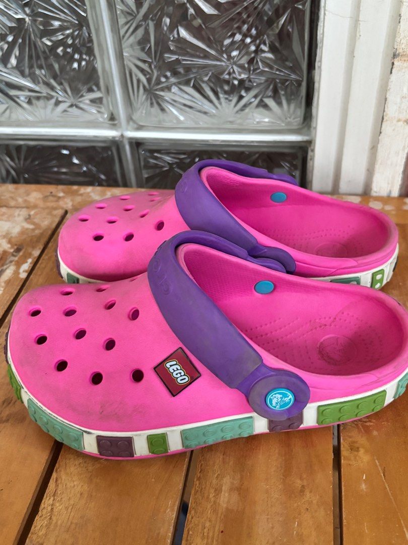 Original lego crocs size J3 (Category: Babies & Kids Fashion) located in Paoay. Submitted by jscrb (Listing ID 1354759411, Image 2). Description: from Italy can fit size 5W.