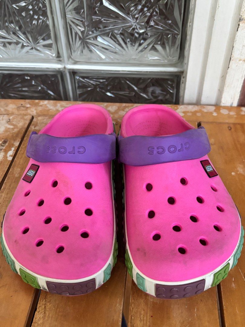 Original lego crocs size J3 (Category: Babies & Kids Fashion) located in Paoay. Submitted by jscrb (Listing ID 1354759411, Image 1). Description: from Italy can fit size 5W.