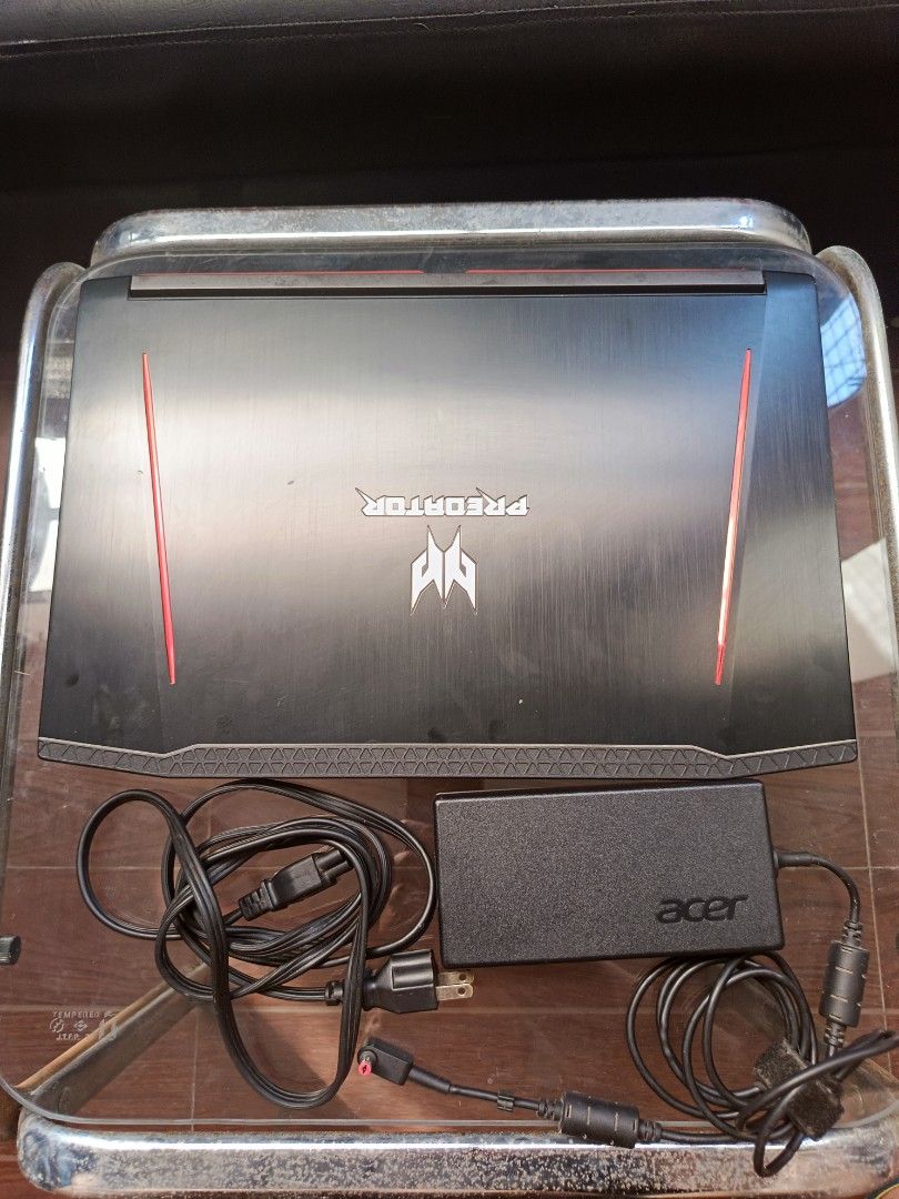 Predator Helios 300 2018 Model (Category: Laptops & Notebooks) located in Calamba. Submitted by miguelabrazado (Listing ID 1354791383, Image 3). Description: Technical Specifications Model: Predator Helios 300 PH315-51 Obsidian Black Processor: Intel(R) Core(TM) i5-7300HQ CPU @ 2.50GHz 2.50 GHz Memory: 32 GB DDR4 (2x DIMMs) Storage: 512 GB SSD (M.2 NVMe) Display: 15.6-in display with IPS Graphics: 4GB NVIDIA GeForce GTX 1060 Ti GDDR5 VRAm Operati