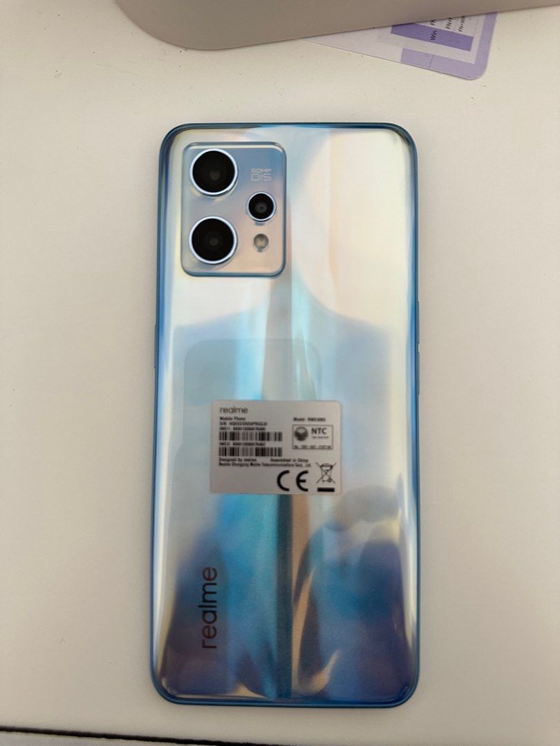 Realme 9 Pro+ (Category: Realme) located in Manila. Submitted by acnm1439769 (Listing ID 1354754737, Image 2). Description: Original price: 23k Specs: https://www.realme.com/ph/realme-9-pro-plus/specs Bought last 2022, pang work lang. Only used as a test device from previous company. Not an Android user kaya di ko nagagamit, nakatambak lang. Phone is good as new. .
